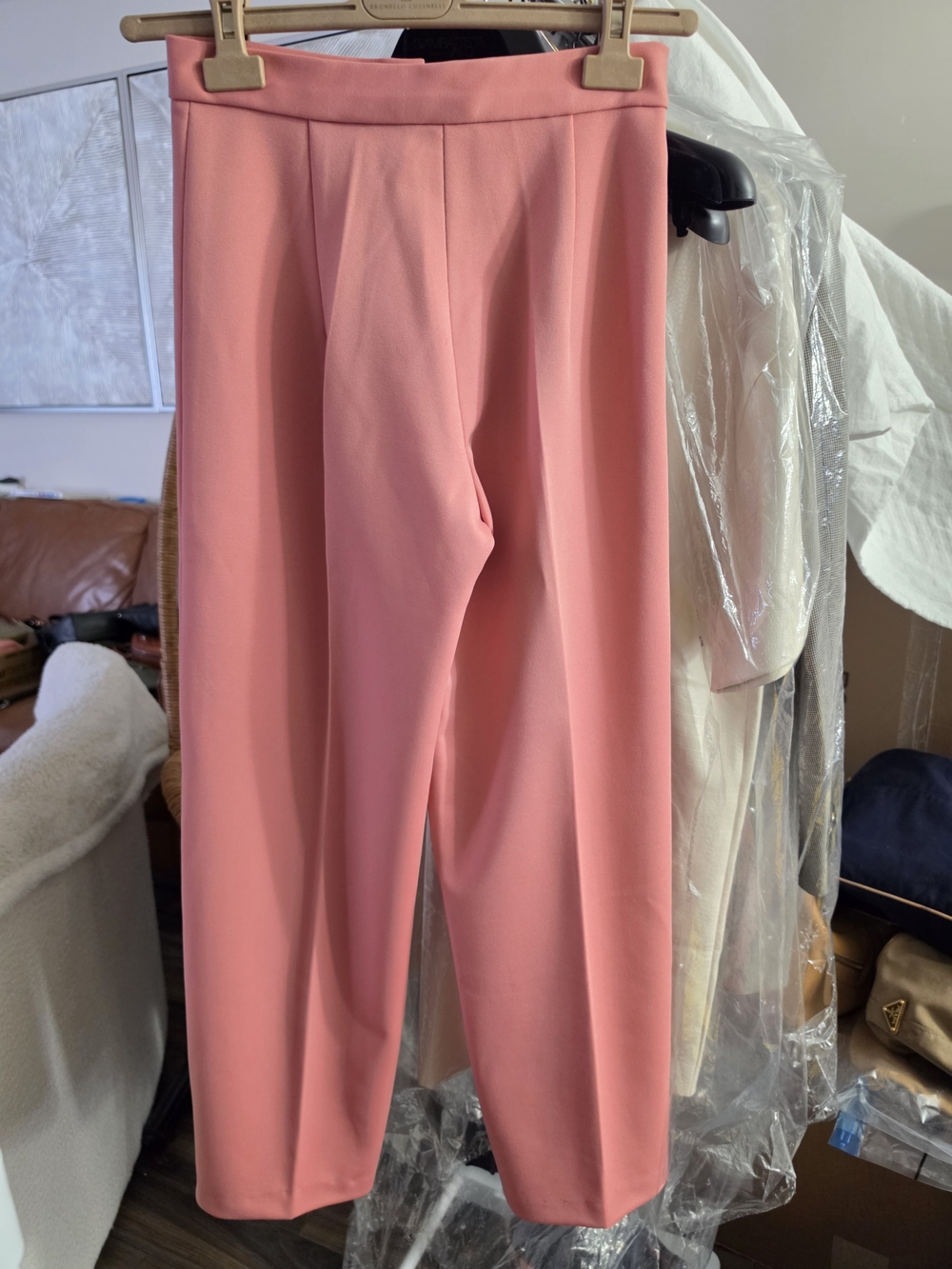 Smooth Pink Tailored Trousers XS? - Picture 3 of 5